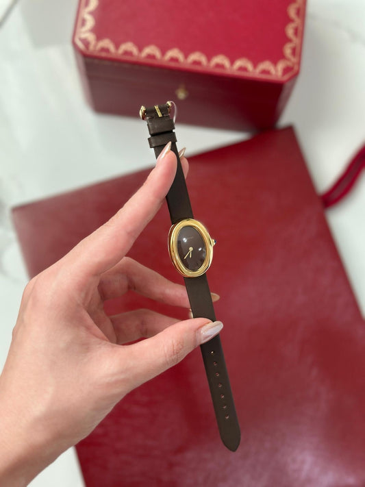 Cartier baignoire cuir