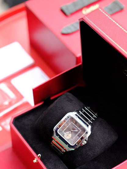 CARTIER SANTOS DUAL TIME