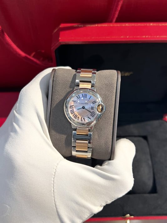 Cartier ballon bleu 28mm