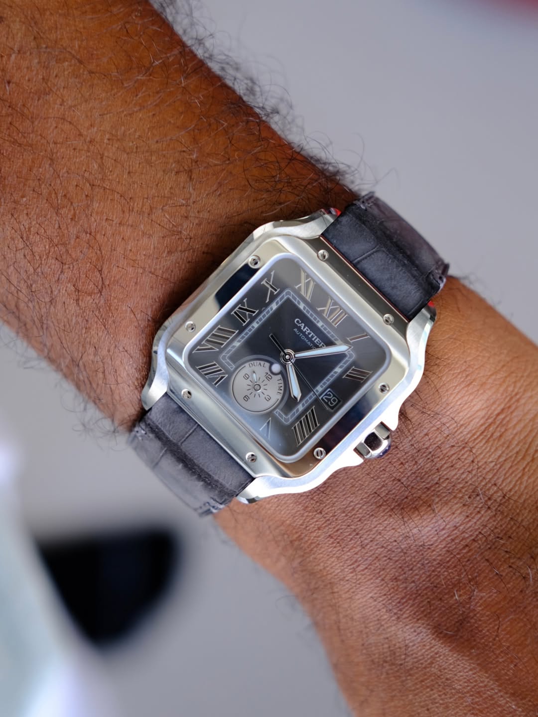 CARTIER SANTOS DUAL TIME