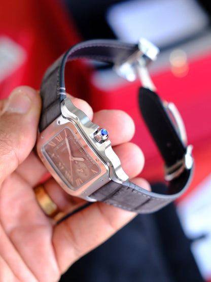 CARTIER SANTOS DUAL TIME